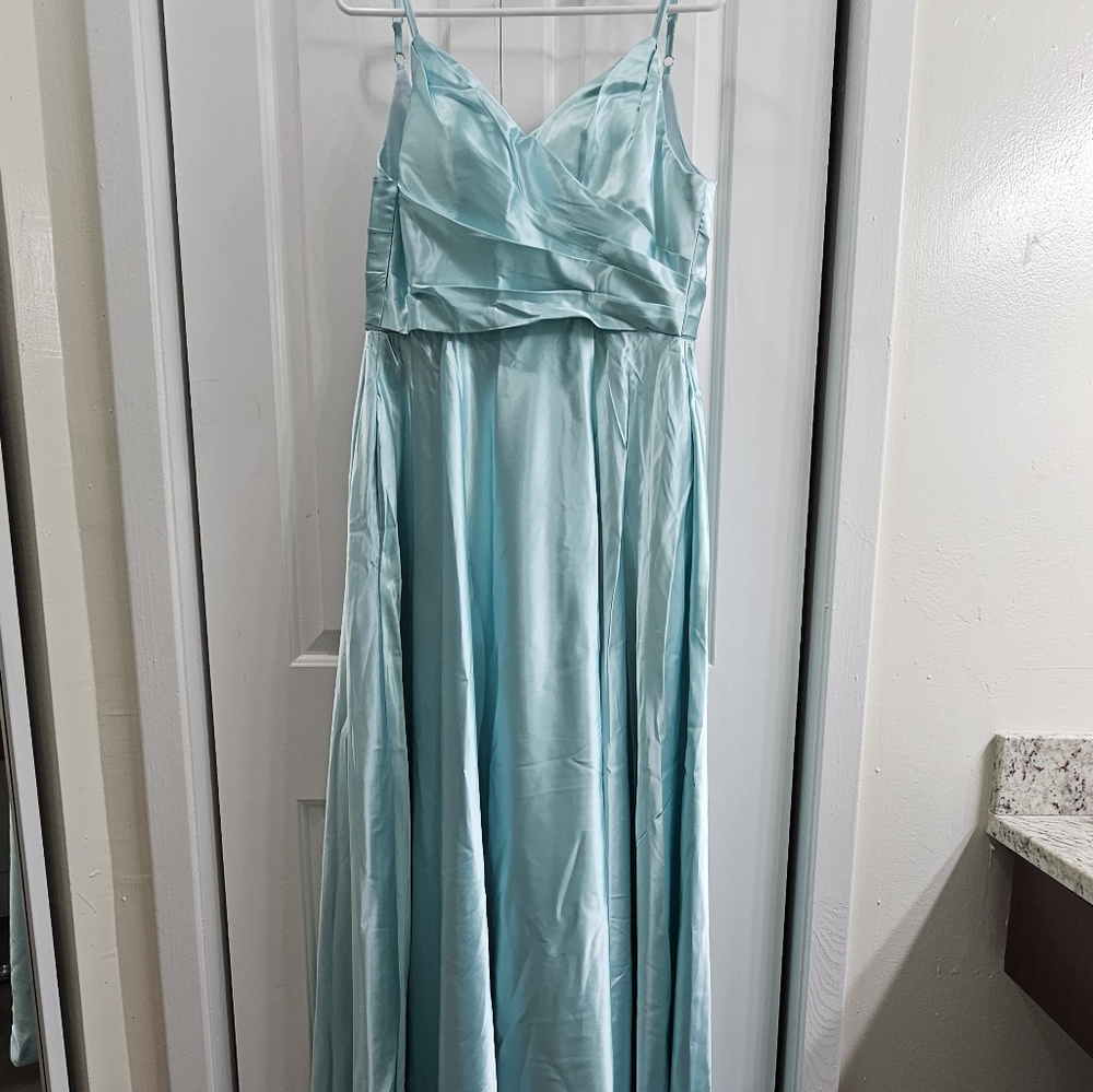 Lindia novia gown from Amazon, size 4, Teal